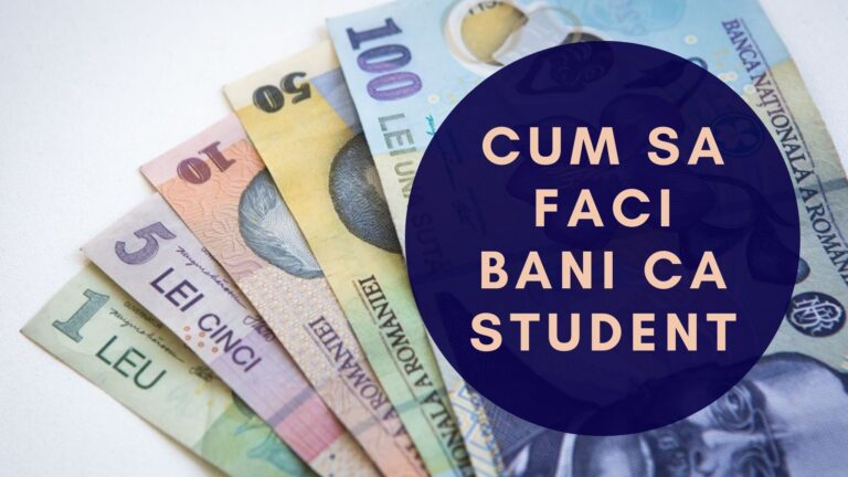 cum sa faci bani ca student